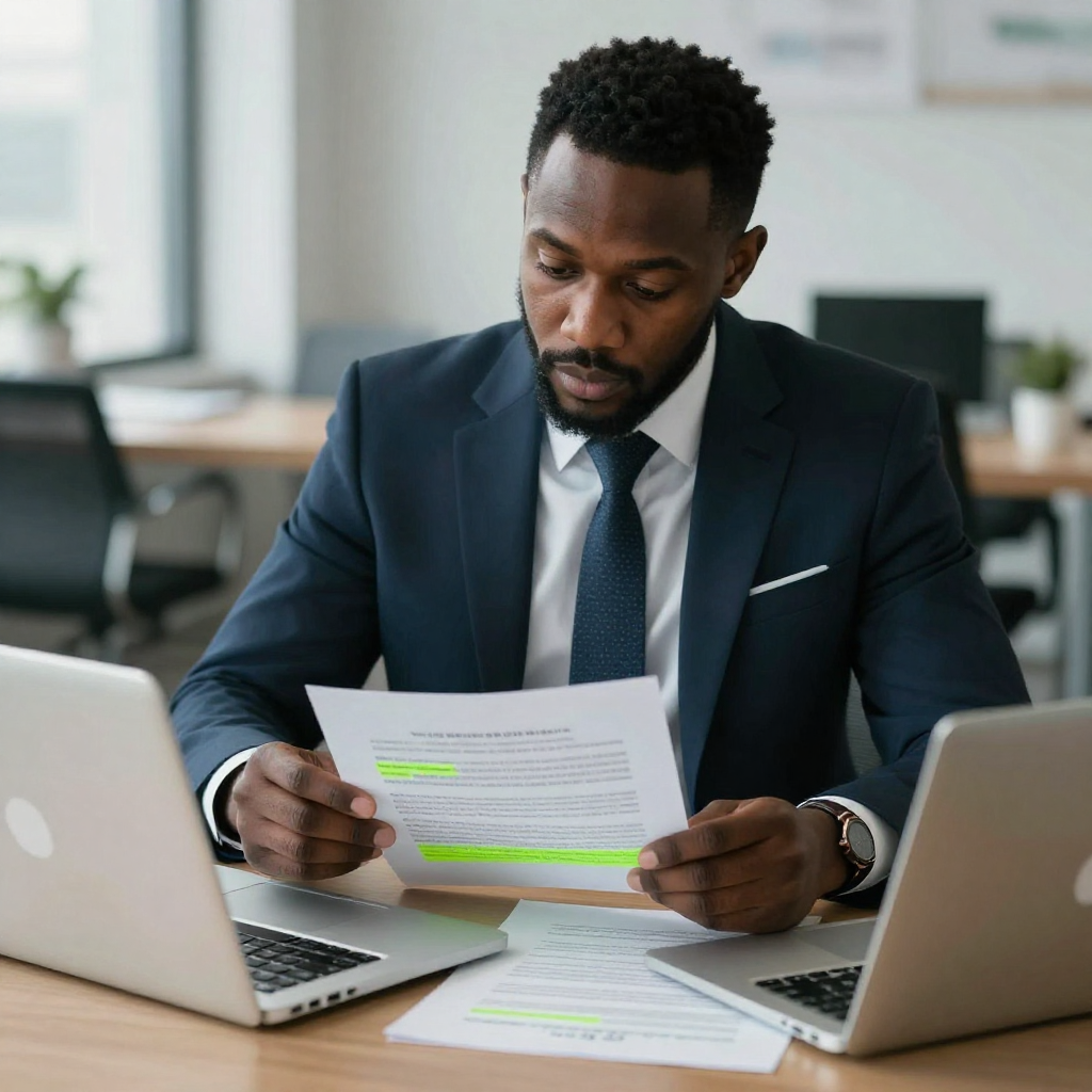 Relecture et correction de contrats